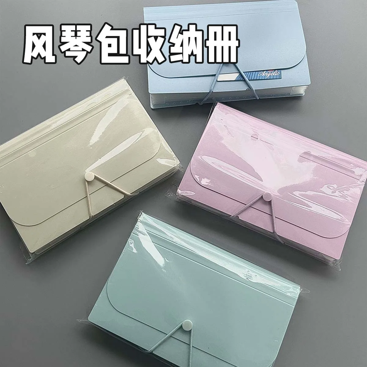 Expanding File Folder Accordion A6 Letter Size Portable Document Organizer with Colored Tabs For students Journal Scapbooking