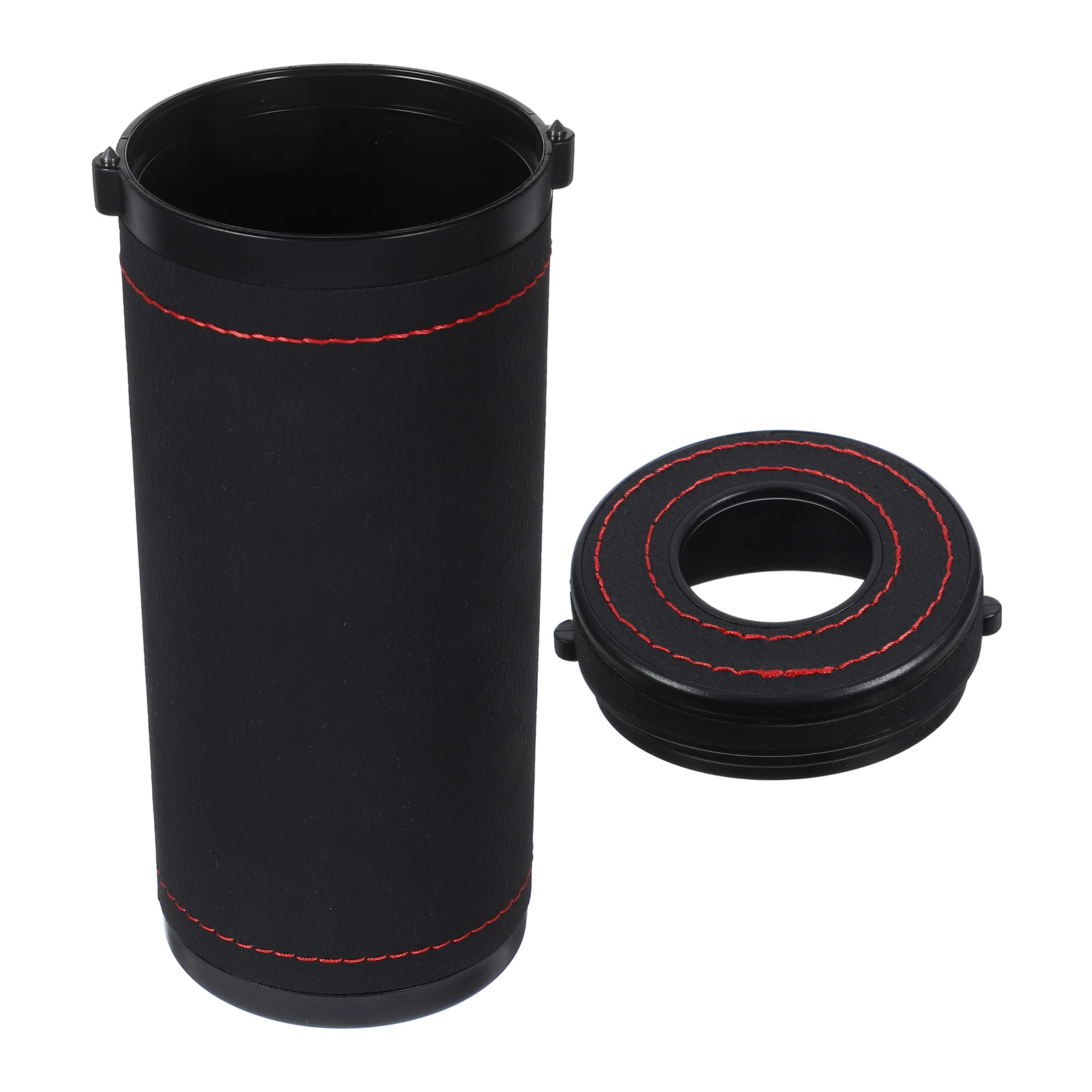 

Car Tissue Holder Cylinder Tissue Container Compact Space Saving Easy Refill Smooth Opening Emergency Window Breaker Travel