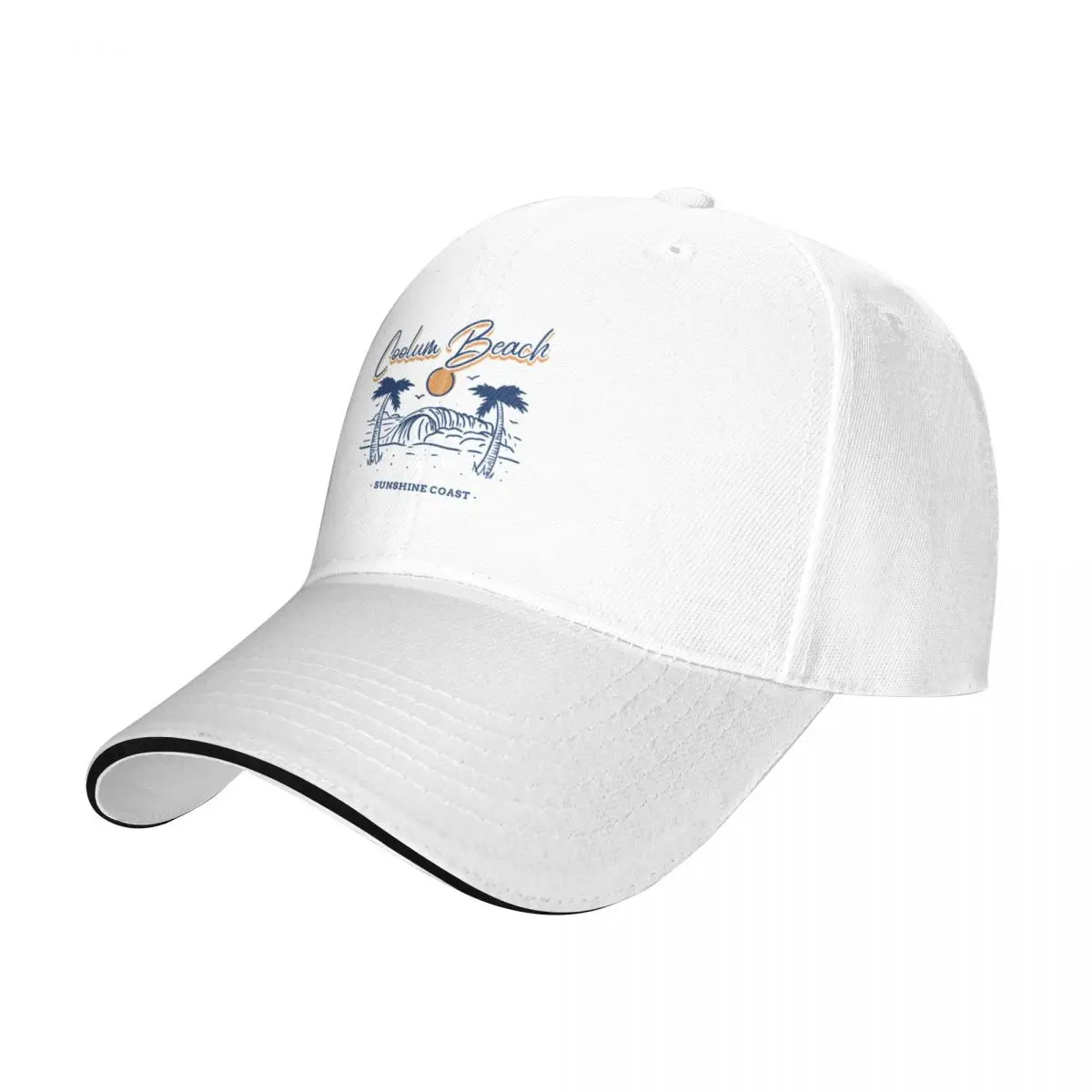 Vintage Coolum Beach Australia Baseball Cap fashionable Sunhat Women's Beach Outlet Men's