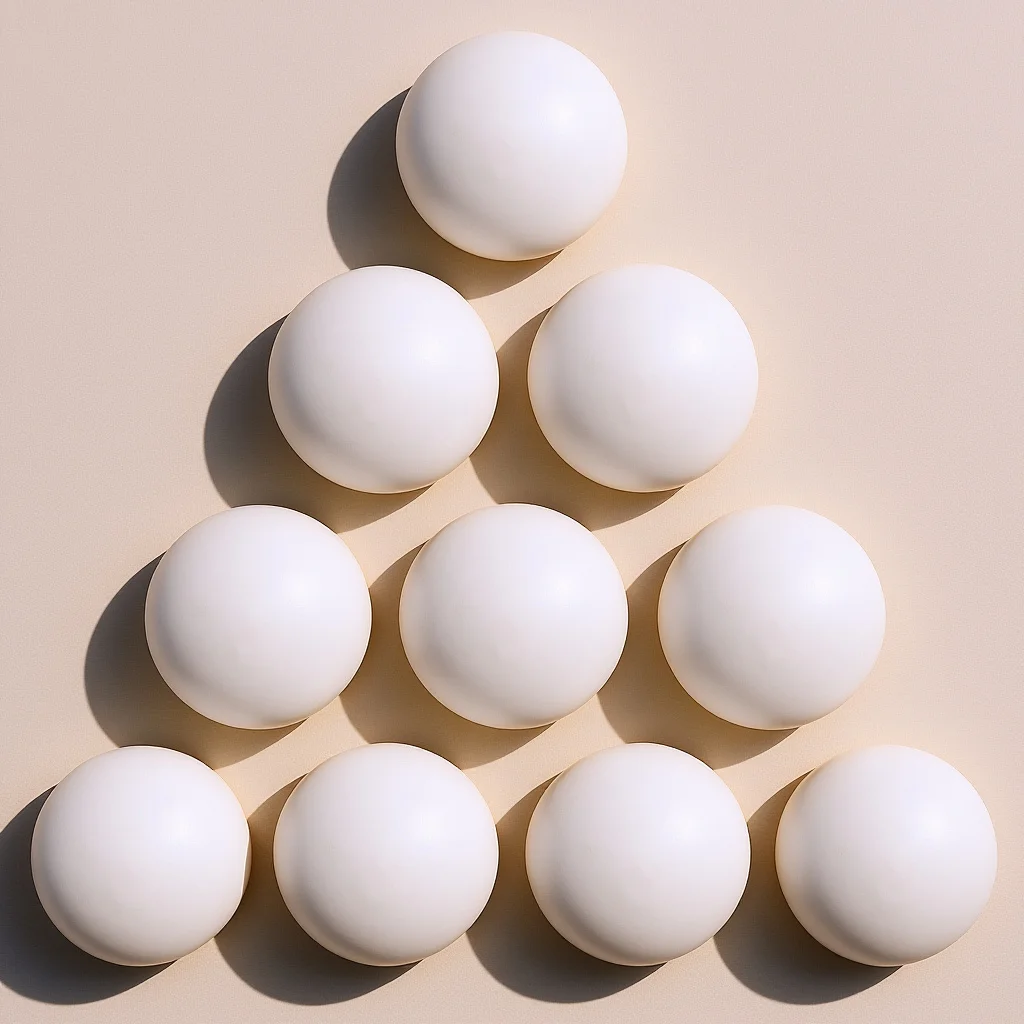 

10Pcs Solid Polystyrene Balls Christmas Craft White 6Cm Round Spheres DIY Xmas Decoration Snow Balls Craft Ball