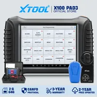 XTOOL X100 PAD3 Elite lMMO Key Programmer All Key Lost Car Diagnostic Tools Automotive Scanner With KC100 Key Fob Programming