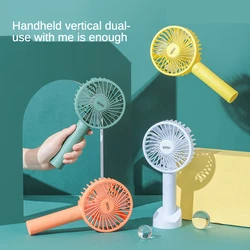 Mini ventilador USB portátil para estudantes, pequeno ventilador desktop