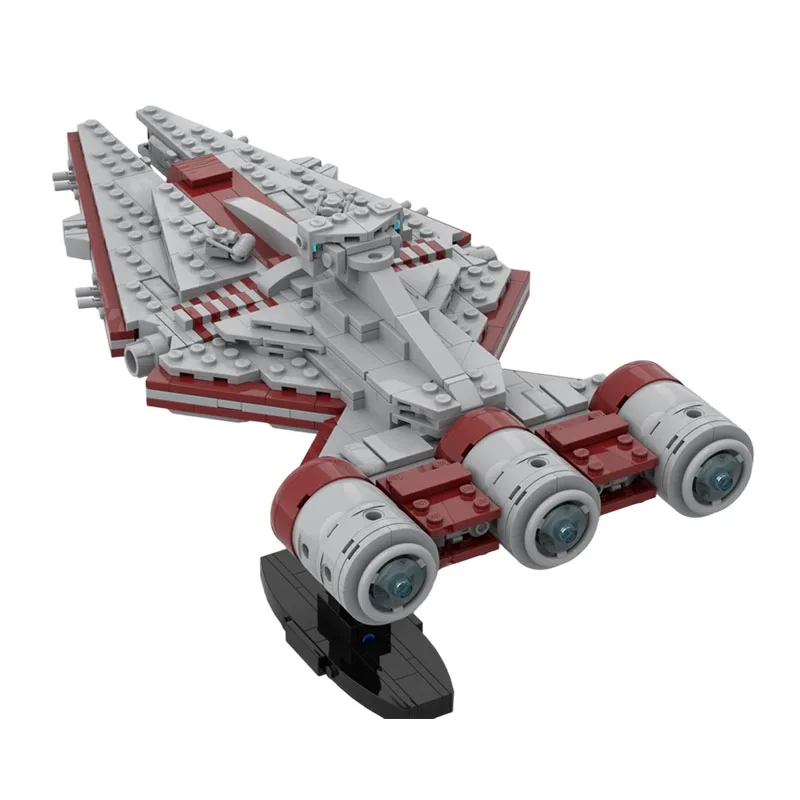 770PCS Arquitens-Class Light-Cruiser SpaceShip Space War Fighters Model MOC Building Blocks Bricks Assembly Toy Kids Adult Gift