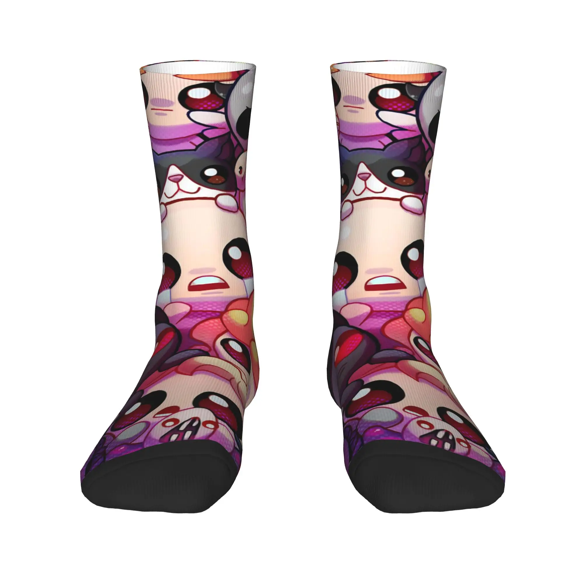 Adults Men Socks The Binding Of Isaac   Stockings Non-Slip Soft Socks Autumn Novelty Design Climbing Socks