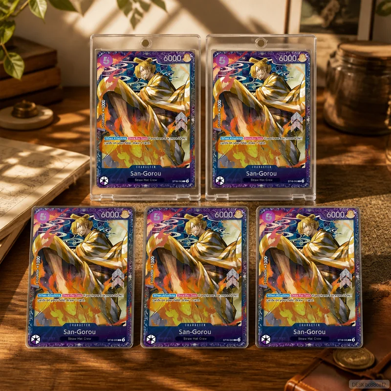 San-Gorou ST18-003 en DIY OPCG Collection Cards Self Made Single Card Classic Game Anime Card Gift Toy 5PCS 10PCS Set view 2