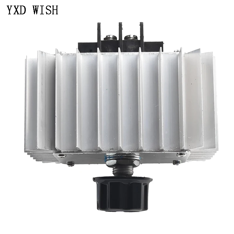 220V 5000W SCR Voltage Regulator Motor Speed Controller Light Dimming Dimmers Thermostat Speed Regulator Governor For LED Light