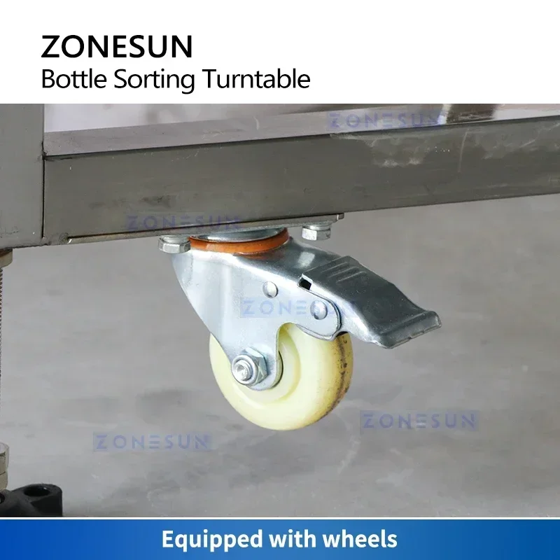 ZONESUN Bottle Unscrambling Machine Automatic High Speed PET Plastic Bottle Unscrambler Packaging Equipment Production ZS-LP800N