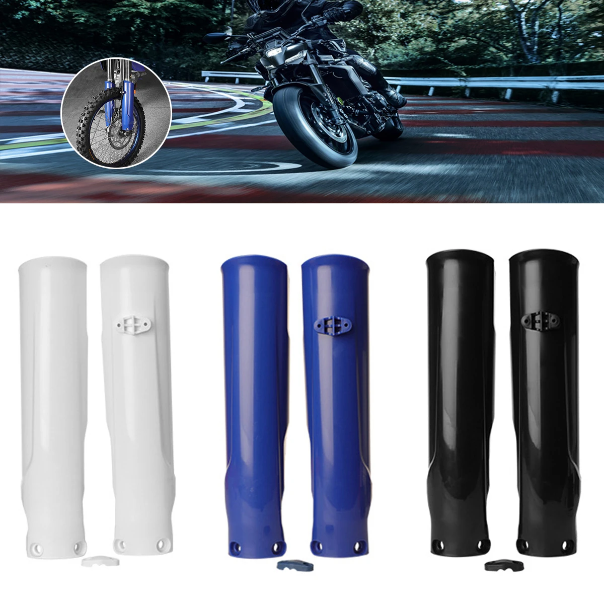 

Защитная накладка на переднюю вилку и амортизатор для YAMAHA YZ250F YZ450F YZ450FX YZ 250F 450F 450FX 2023 2024, запчасти для мотокросса