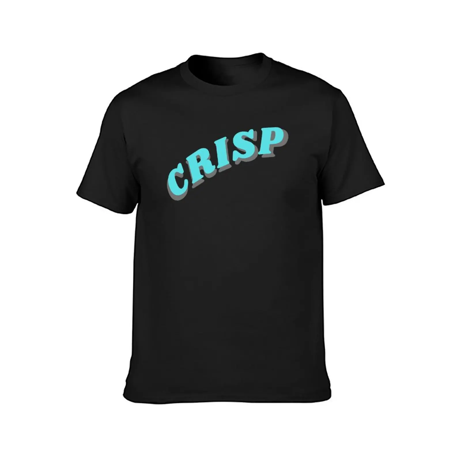 CRISP Original Blue T-Shirt quick-drying vintage clothes new edition oversized t shirts for men