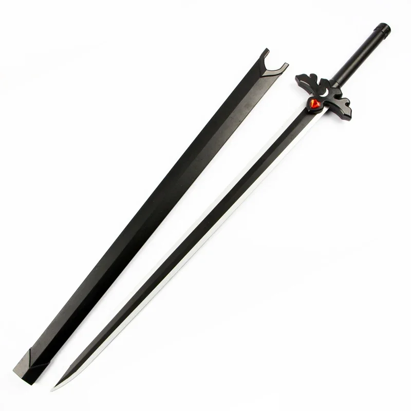 

106cm Cosplay Anime show Sword Art Online weapon Kirigaya Kazuto wooden Sword model Japan samurai Sword Costume party props gift