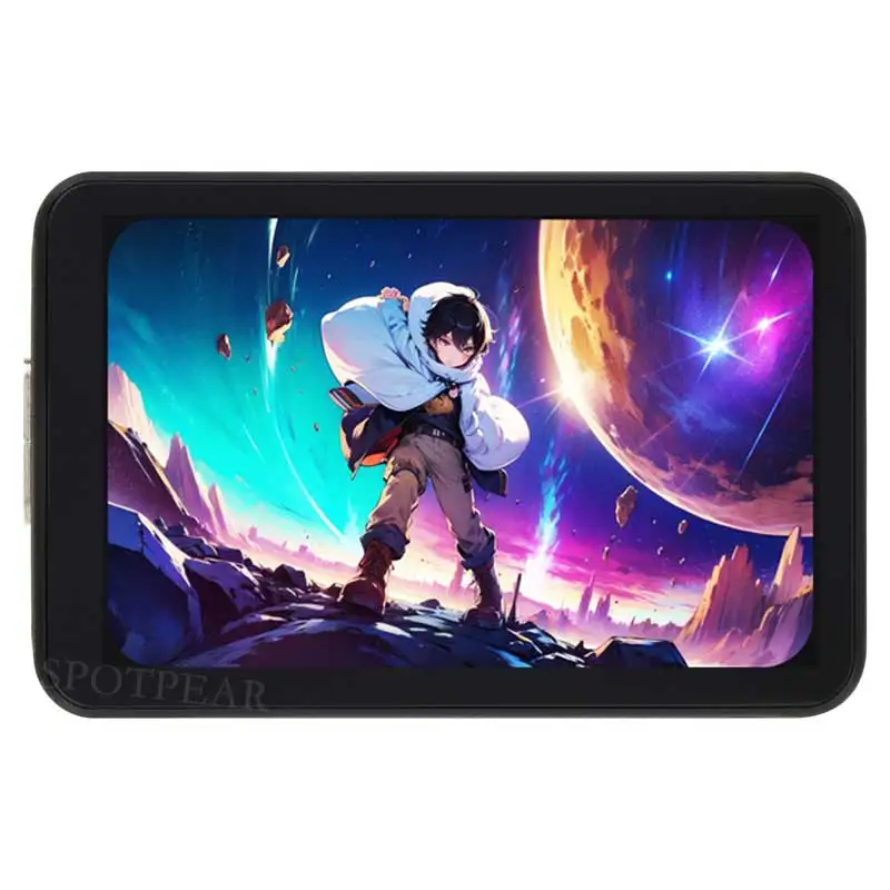 Picture 5: ESP32 S3 Development Board 1.64inch AMOLED Display 1.64 inch TouchScreen For Arduino LVGL With SD-Port/ QMI8658C 6-Axis Sensor