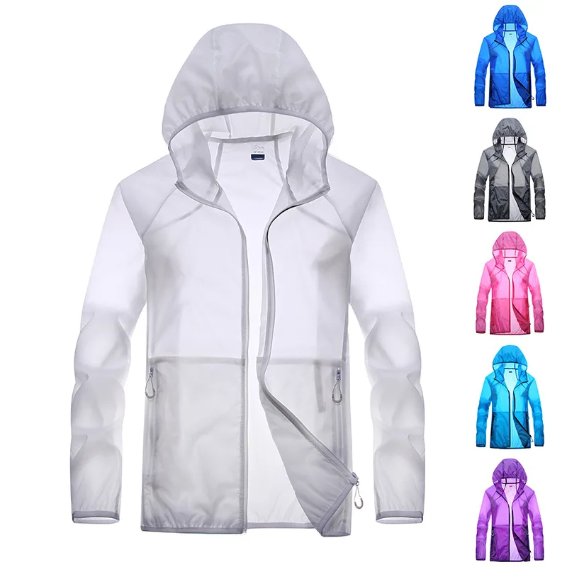 F5 Quick-Drying Raincoat Waterproof Fishing Coat Unisex Outdoor Sun Protection Jackets Lightweight Breathable Women Windbreaker