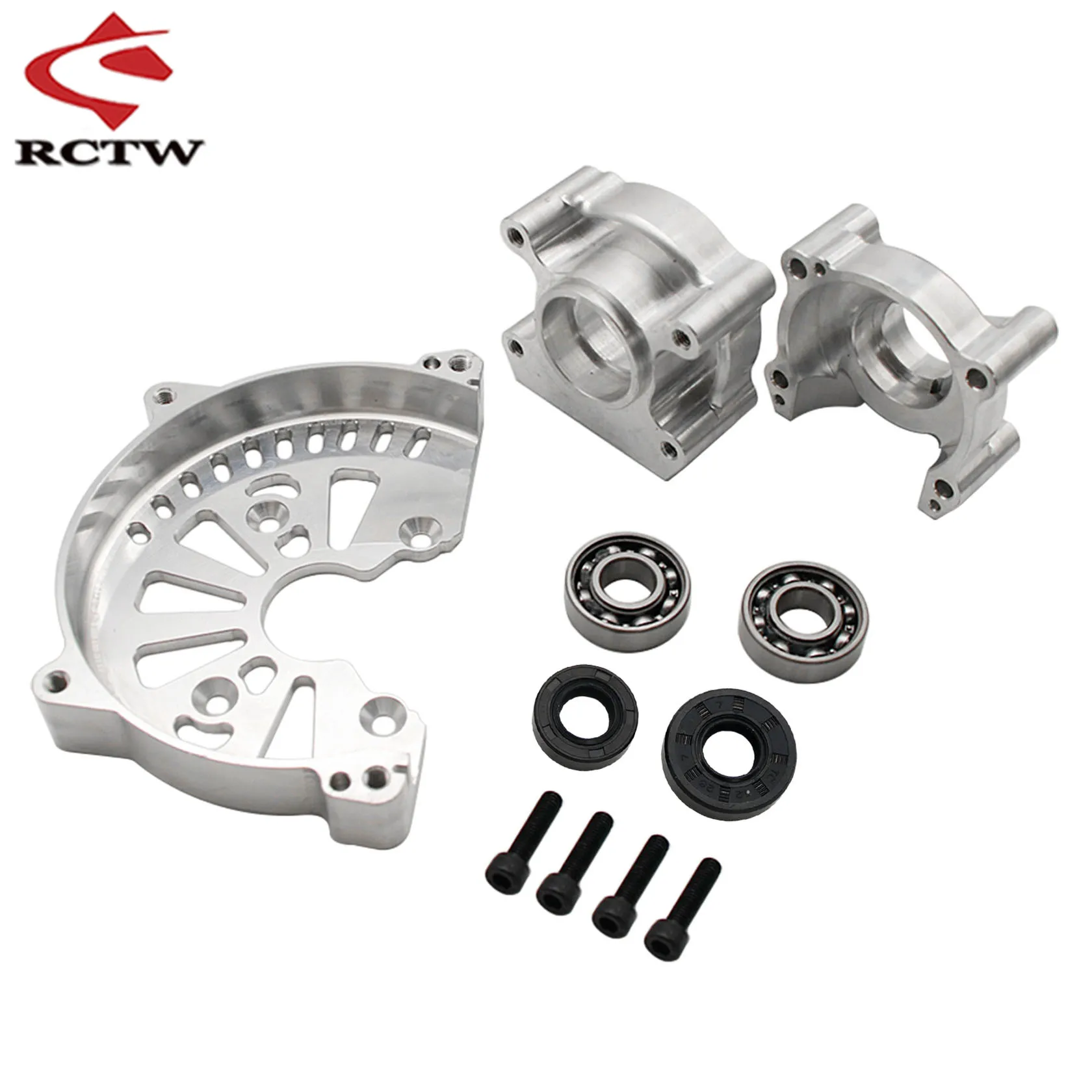 CNC Metal 29cc Crankcase Housing Kit for Zenoah CY FLMLF ROVAN Engine for 1/5 Rc Car HPI ROFUN KM BAJA LT FG GoPed RedCat Parts