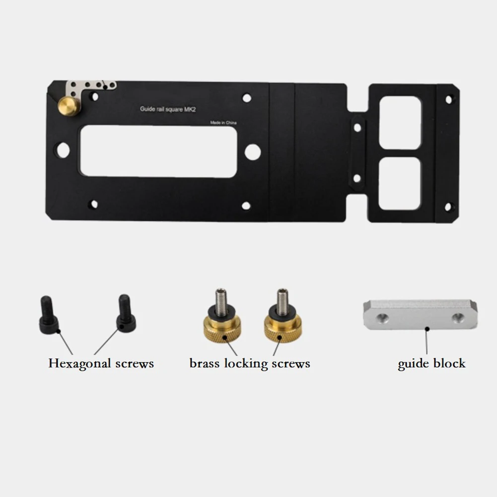 Trilho guia de serra circular compacto e conveniente, fixação e alinhamento sem esforço, corte perfeito preciso e resistente