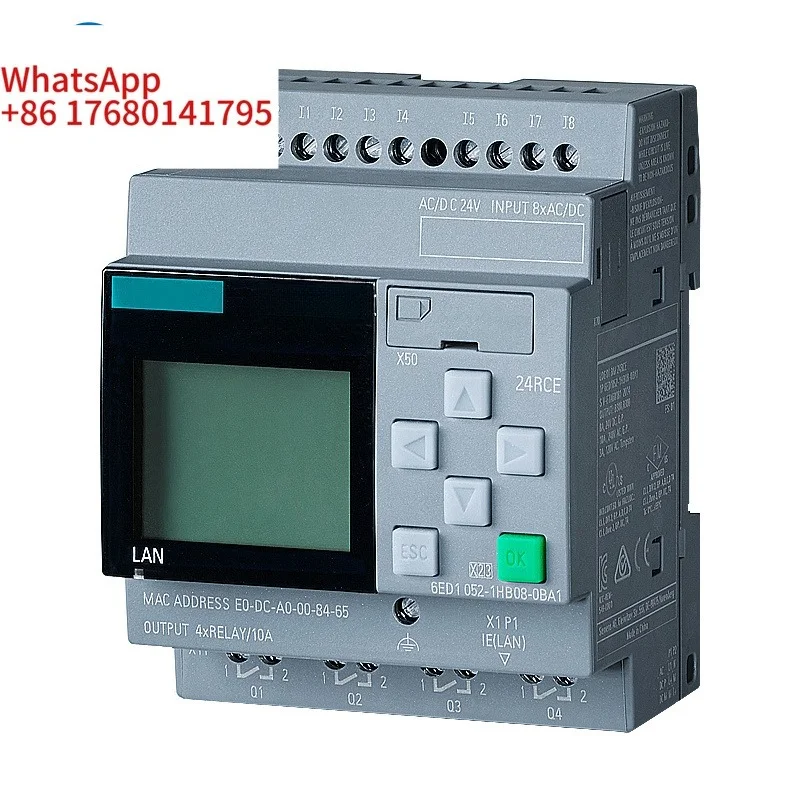 PLC Logic Module 100% Brand New Original 6ED1052-1HB08-0BA1 Plc Programmable Controller for Industrial Automation in Stock