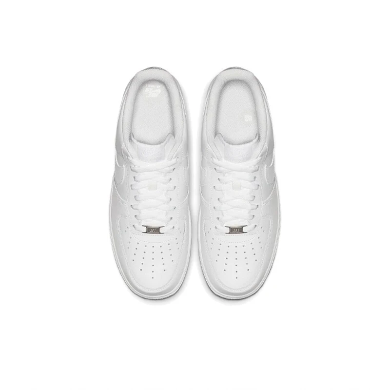 Nike-Air Force 1 Low \'07 Homme Chaussures De Skateboard Unisexe AF1 Pure Blanc Classique Style Rétro CW2288-111