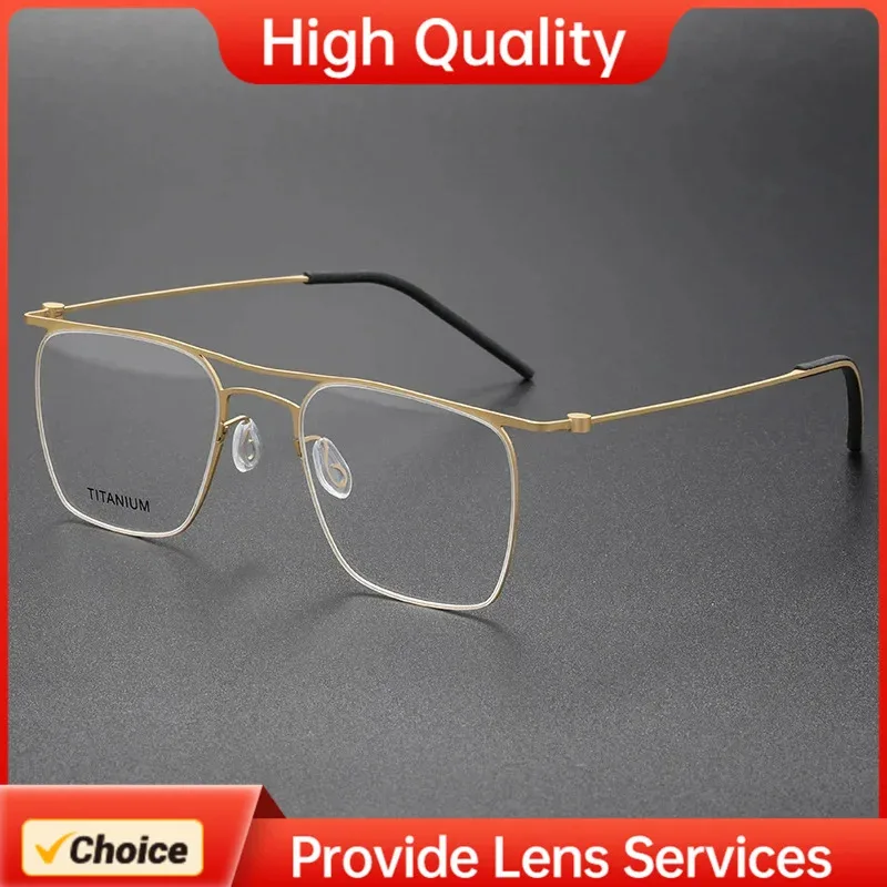 

5502 Lindberg-подобные модные очки для женщин и мужчин без винтов, оправа для очков для чтения, защита от синего света, компьютерные очки