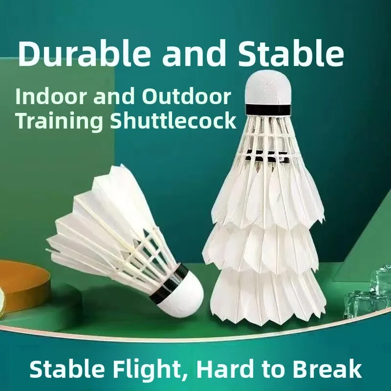 

Ветроустойчивые тренировочные воланы для бадминтона с жесткой пластиковой головкой, профессионального класса, из прочного пенопласта, для использования в помещении и на улице