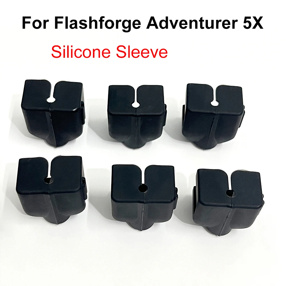 

Silicone Sock for Flashforge Adventurer 5X AD5X Silicone Sleeve 3D Printer Hotend Protective Cover Block Heat Insulation Case