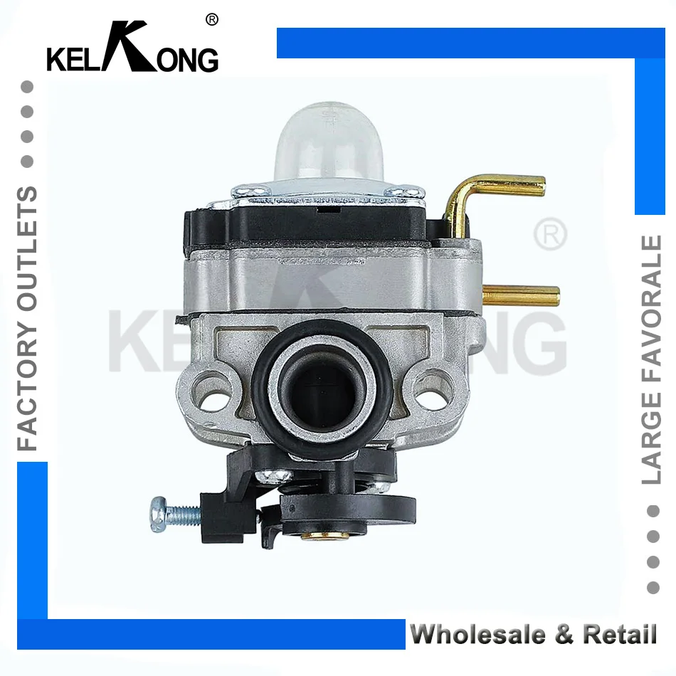 KELKONG Carburetor For Ryobi RY251PH RY253SS RY252CS RY254BC 2 Cycle 753-06258A  Gas String Trimmer Carb