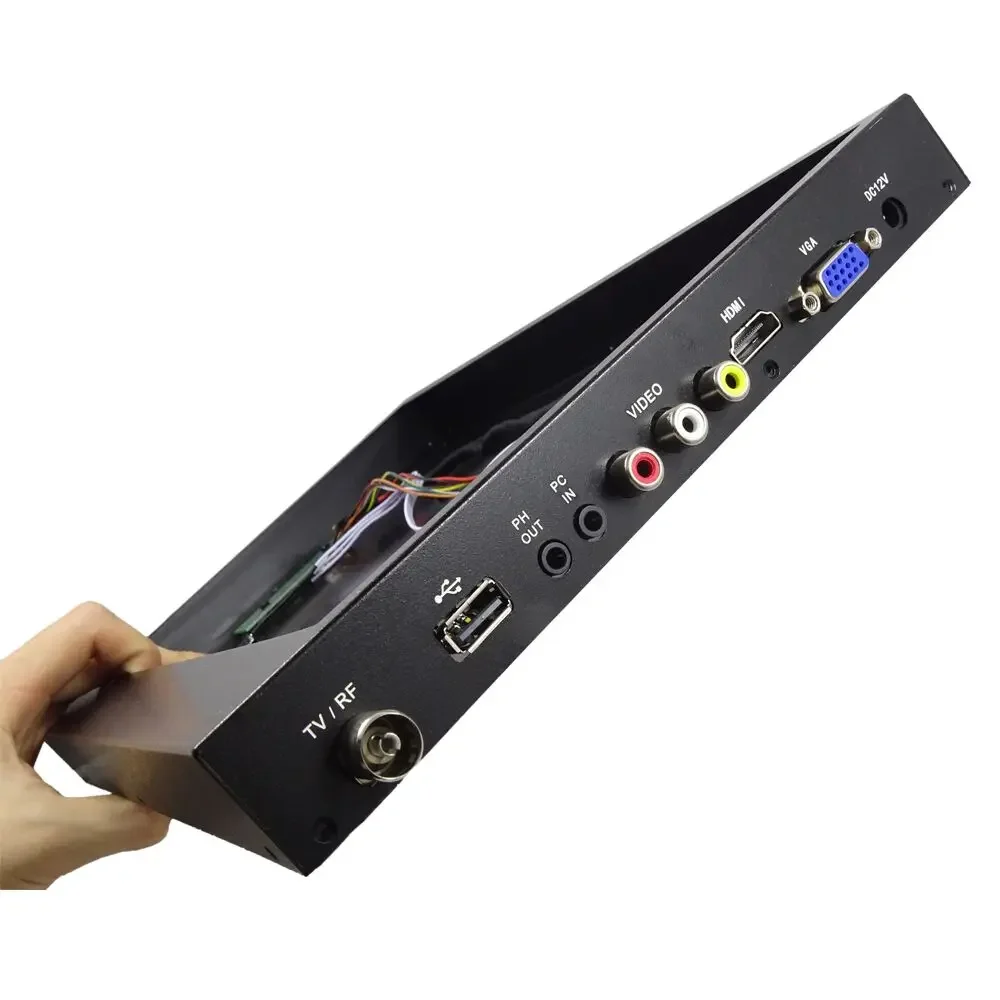Imagem -03 - Liga de Alumínio Voltar Shell para Lcd Metal Case Painel Capa para tv Controller Board av Vga Hdmi-compatível 13.3 15.6 17.3 14 15.4