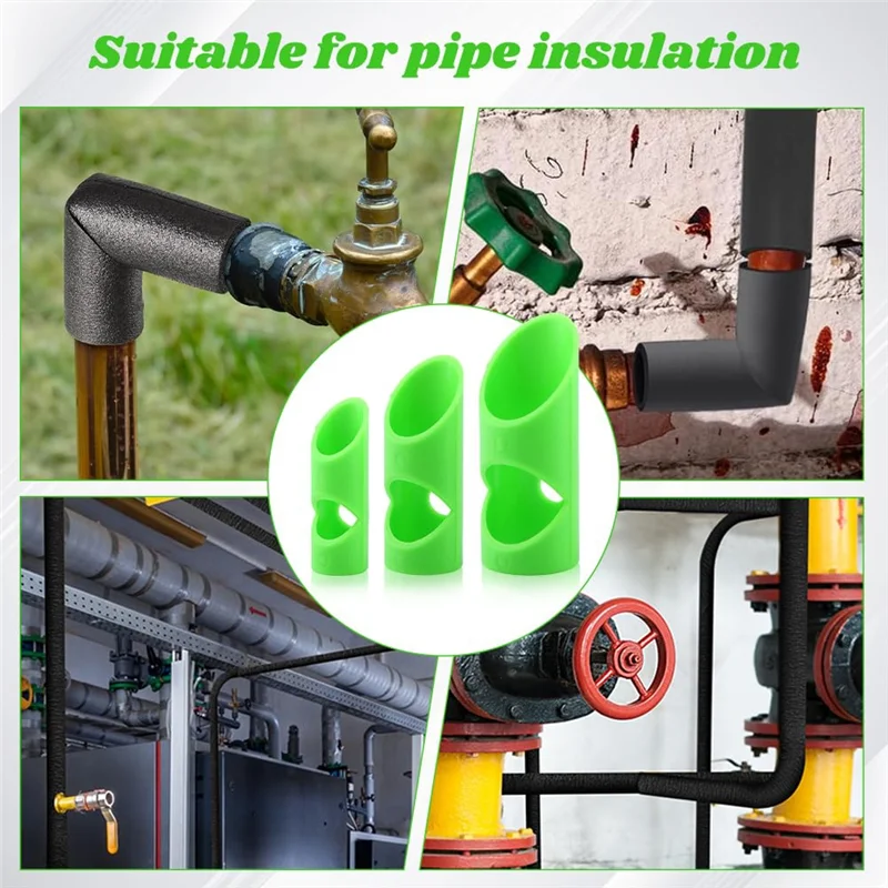 

A83I-Ideal For Home And Commercial Use, 3Pcs Foam Pipe Cutter Set With Plastic Insulation Cutting Tool And Guide Fixture Clamp