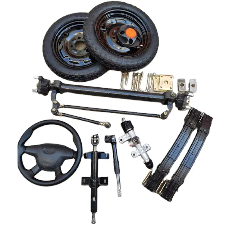 high weight 1200kg  power 800W-1200W front axle kit for electric four-wheeled vehicle