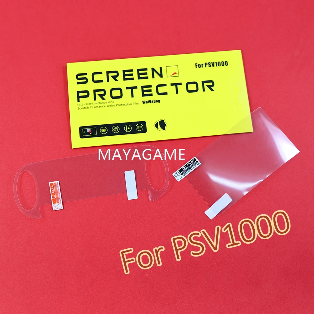 투명 풀 HD 스크린 보호대 쉴드 보호 필름, PSV1000 용, 1 세트, HD 스크래치 방지, PSVita PS Vita PSV 1000