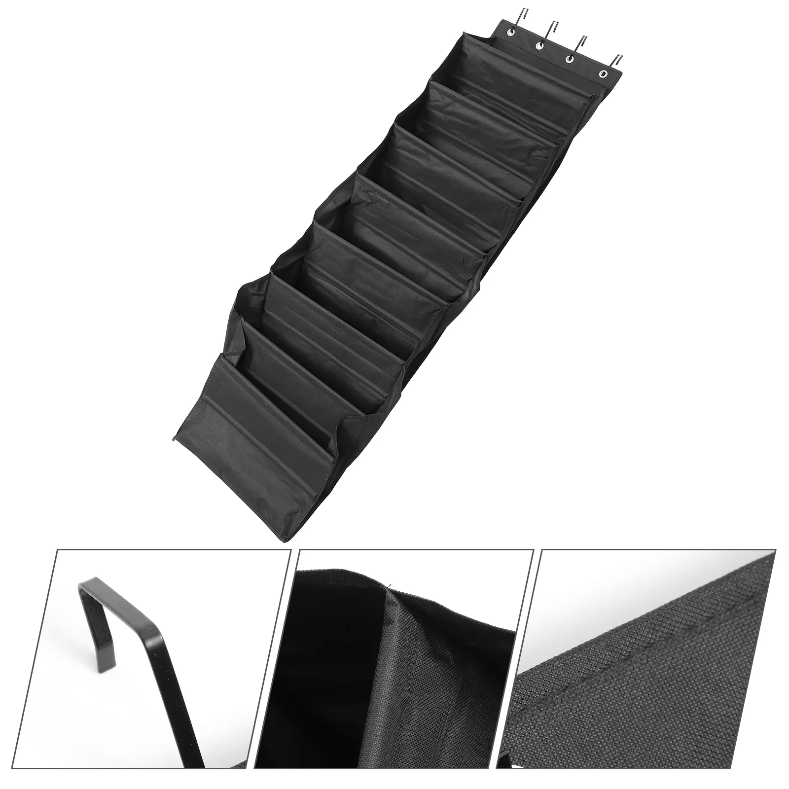 

1 Set Over Organizer Bag With Hooks Large Capacity Multi-Function Room Organizers Bedroom Bathroom Closet Door Containers Oxford