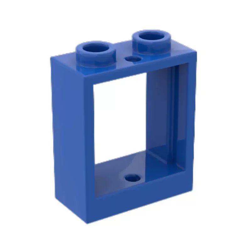 50 Stück Puzzle-Teile 60592 60601 Fenster 1x2x2 Flache Vorderseite Baustein-Set Haus-Bausteine Ideen-Spielzeug Geburtstags- und Weihnachtsgeschenk – Detail 2