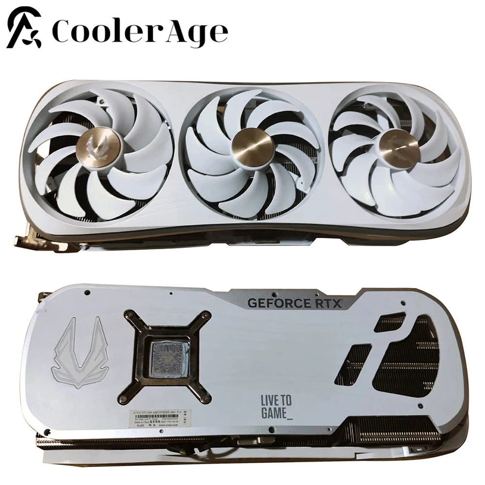 O riginal RTX4090 scheda Video dissipatore di calore per ZOTAC GeForce RTX 4090 AMPEXTREME AlRO scheda grafica dissipatore di calore di ricambio