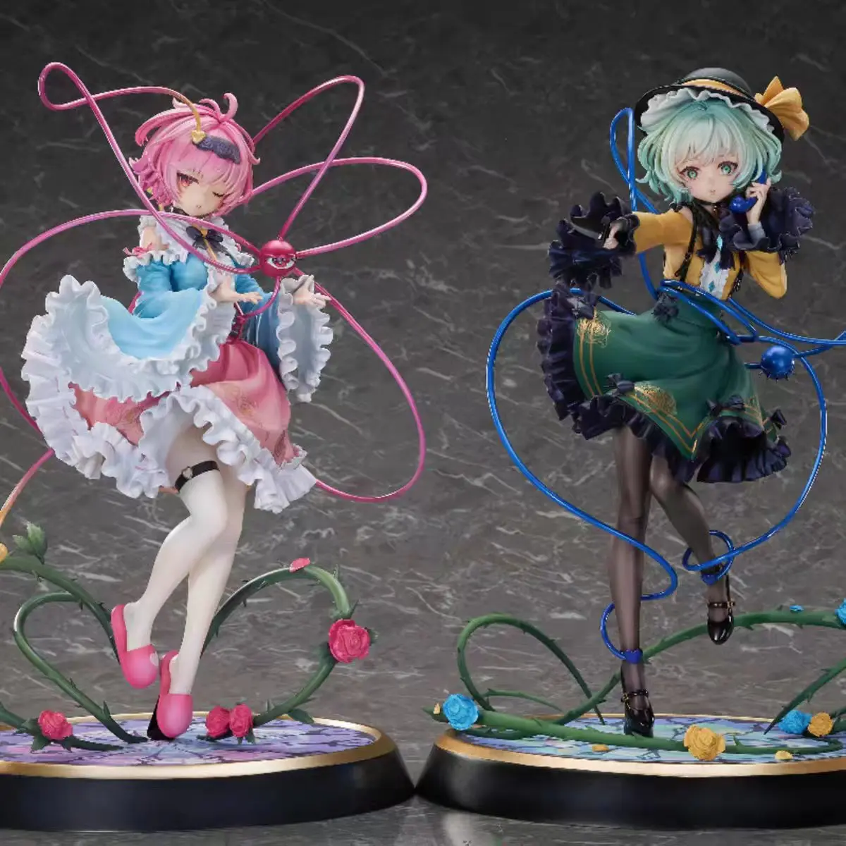 

В наличии: Оригинальная фигурка MAGI ARTS Touhou Project Hakurei Reimu Eternal Shrine Satori Koishi Komeiji, аниме-модель, игрушка