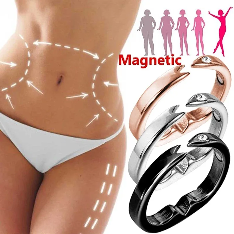 Magnetic Therapy Slimming Tail Ring Lymphatic Drainage Energy Wellness Ring Anti Snoring Device Sleep Aid Blood Sugar Control