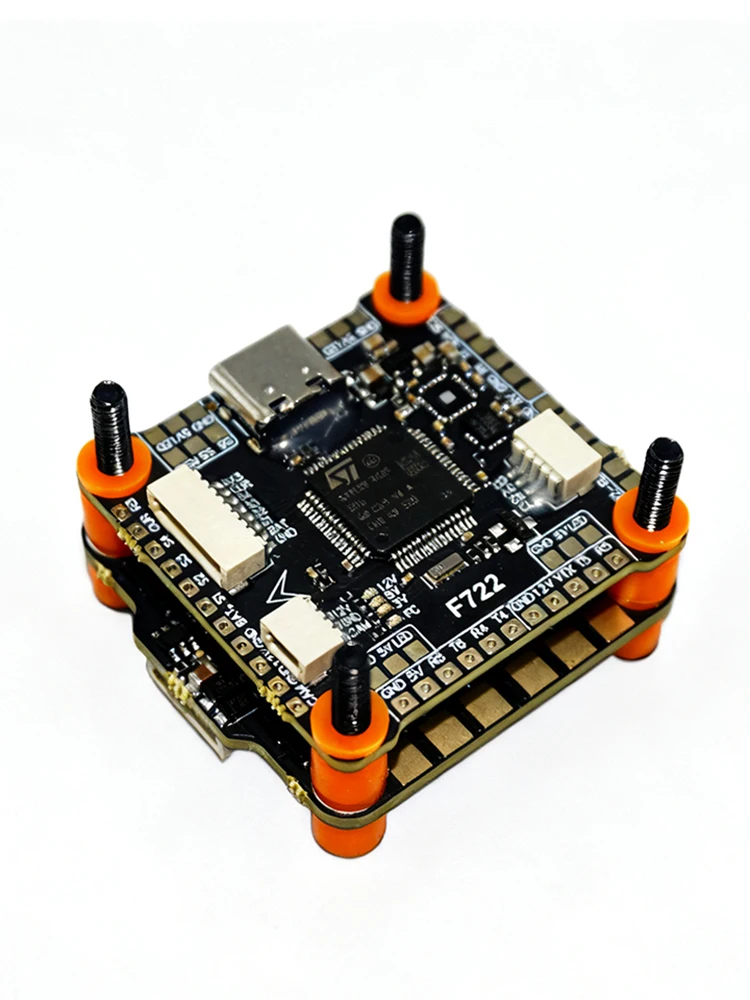 HPXGRC F405/F722 55A STACK 42688-P Giroscopio 16MB Scatola nera Analisi dei dati di volo Registra Plug Play Racing FPV Drone