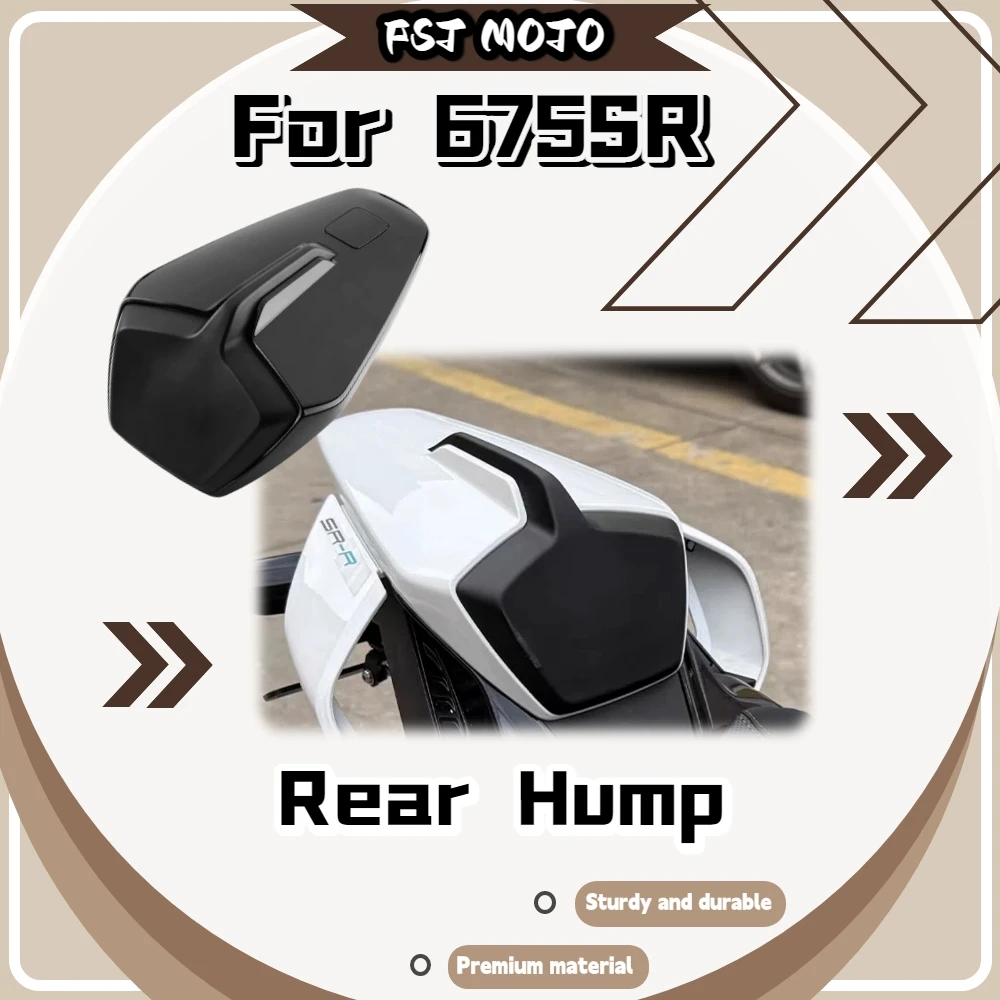 For 675SR Streamlined Racing Rear Seat Hump Reduce High Speed Wind Resistance Stable Highway Travel Fittings