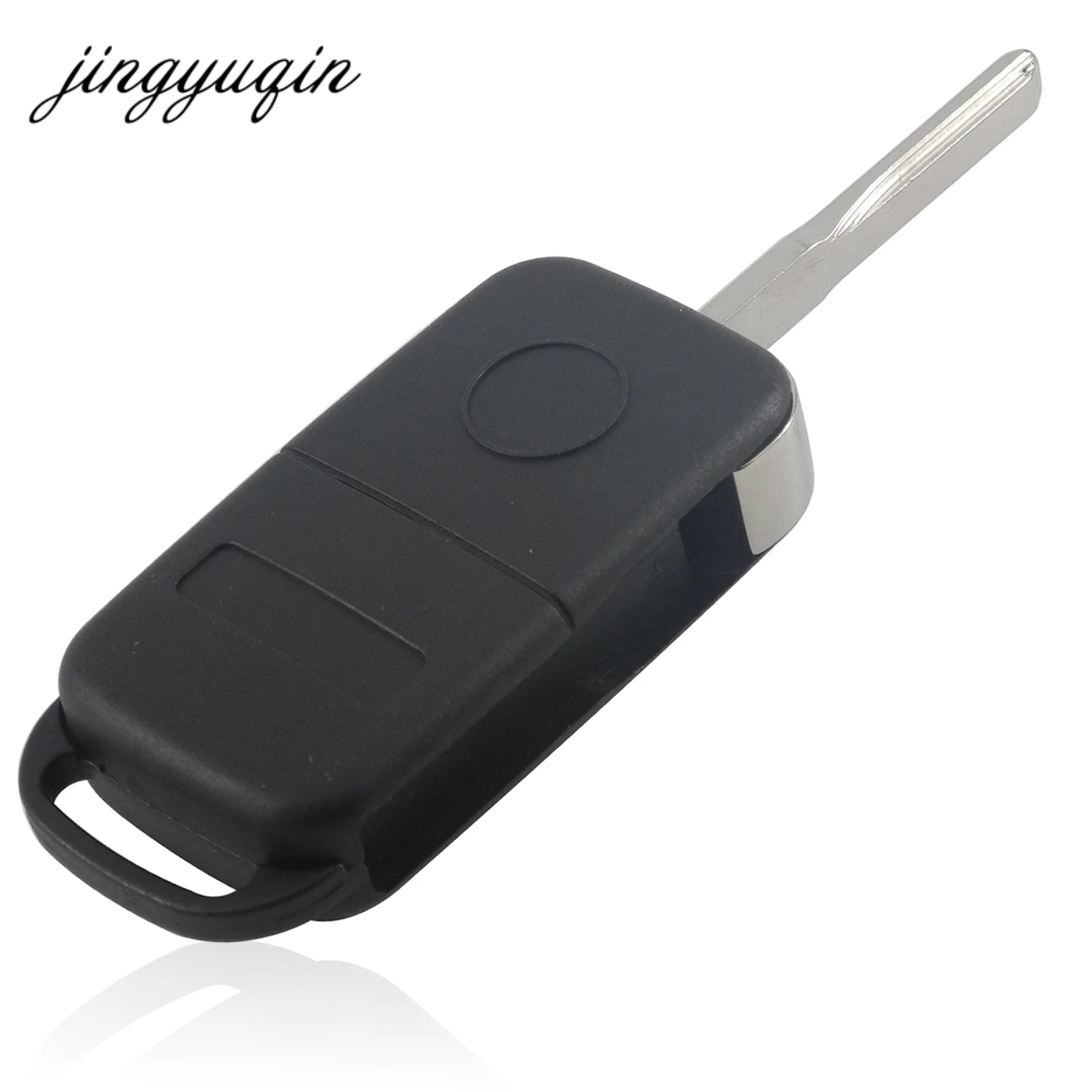 Jingyuqin Flip Pieghevole Chiave A Distanza Borsette HU64 Lama per MERCEDES BENZ ML SL SS 3 Pulsante Switchblade Auto Fob Caso No Logo