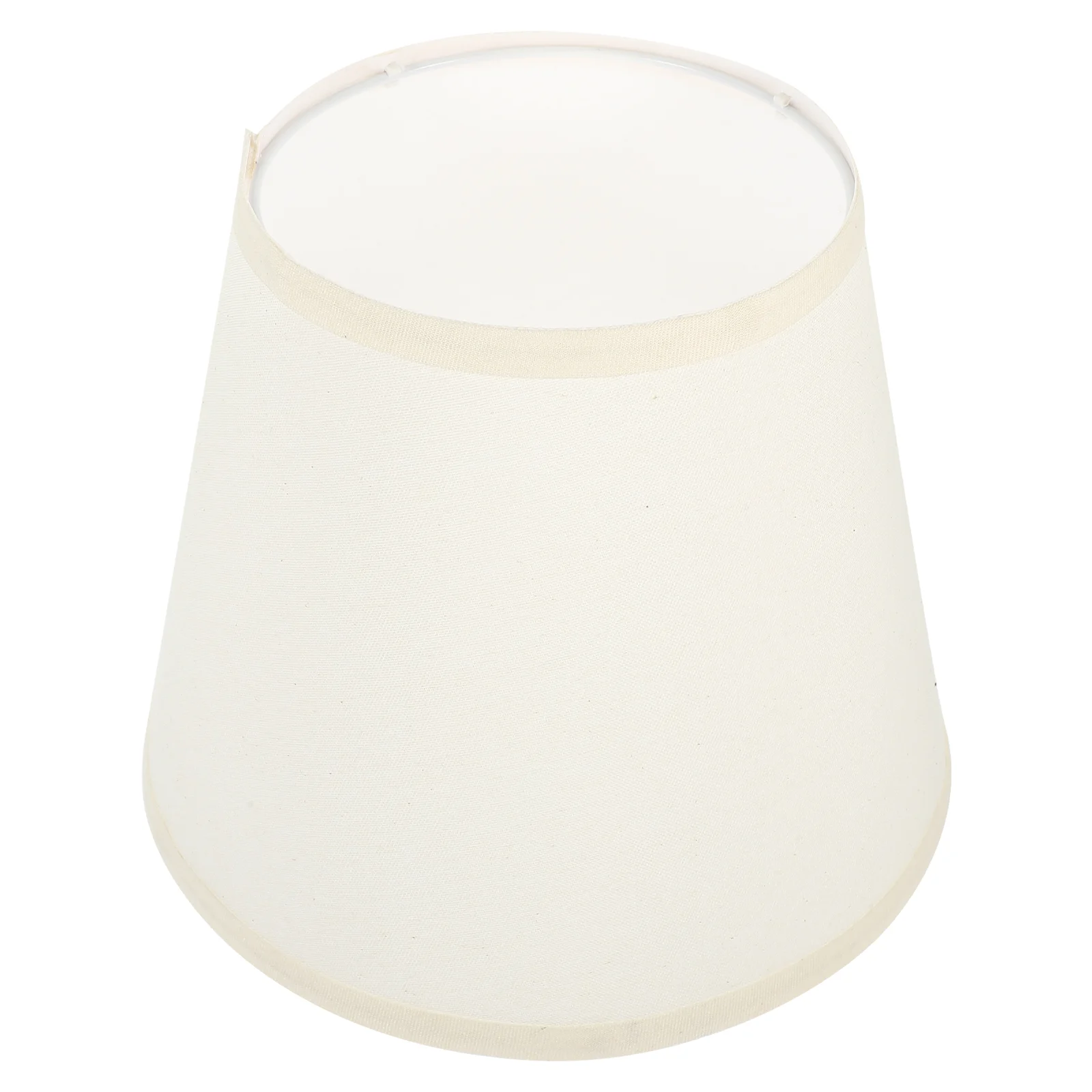 Linen Semi-circular Fabric Table Lamp Desk Lamps Shade Replacement Modern Semicircle Lampshade Cloth Floor