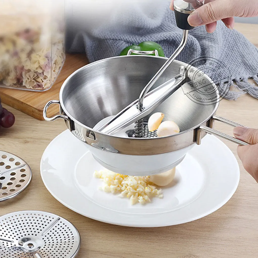 Potato Masher Vegetable Ricer Pressing Tool Workmanship Multipurpose Metal Grinder Simple Operation Kitchen Gadgets