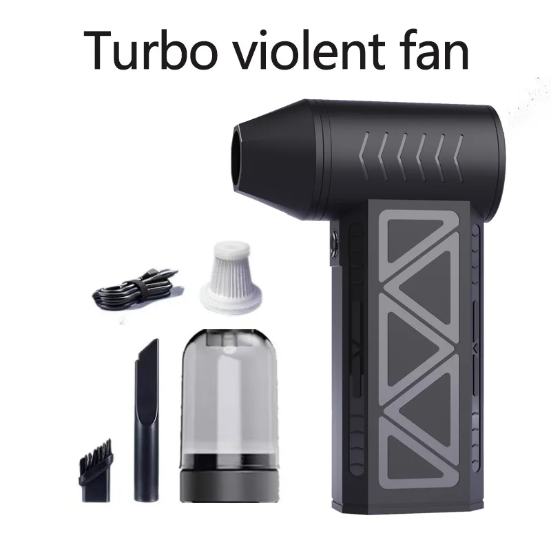 

Violent Blower Mini Turbo Jet Fan Ручной бесщеточный двигатель 990 000 об/мин Скорость ветра 52 м/с Промышленный канальный вентилятор Мощный воздуходувка
