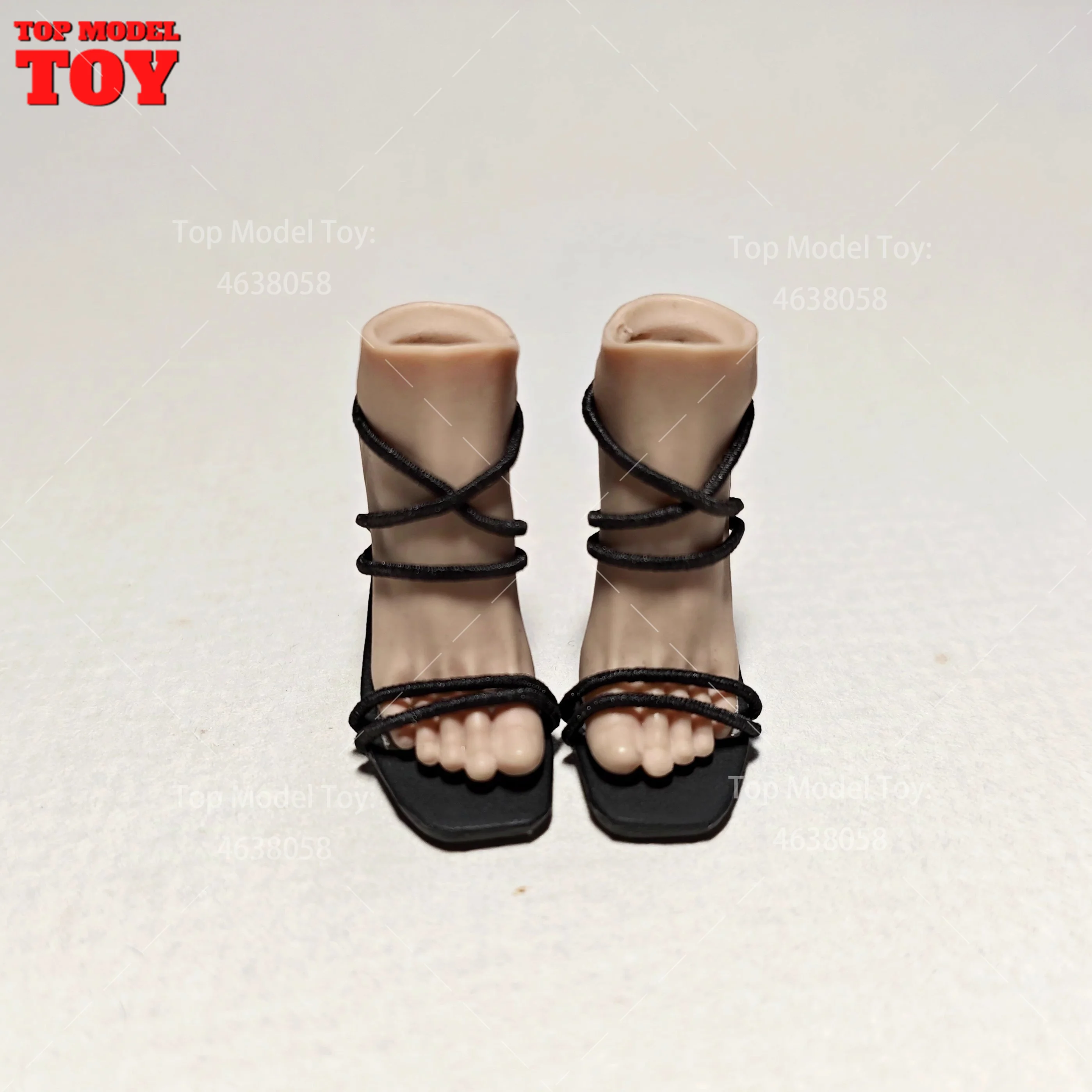 1/6 sapatos finos de salto alto com alça única, modelo de desmontagem, tamanho padrão, ajuste 12 ''tbl wb, soldado feminino, boneco de ação, corpo