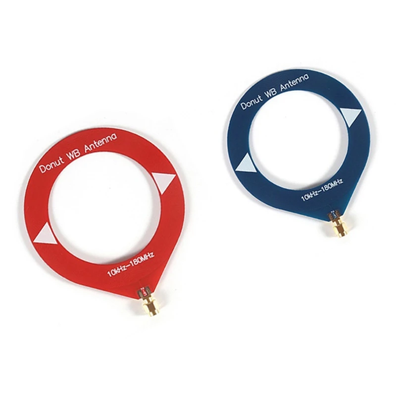 Donut Loop เสาอากาศเสาอากาศบรอดแบนด์ 10 Khz-180 Mhz ต่ําความต้านทาน Converter สําหรับวิทยุ Walkie Talkie SDR