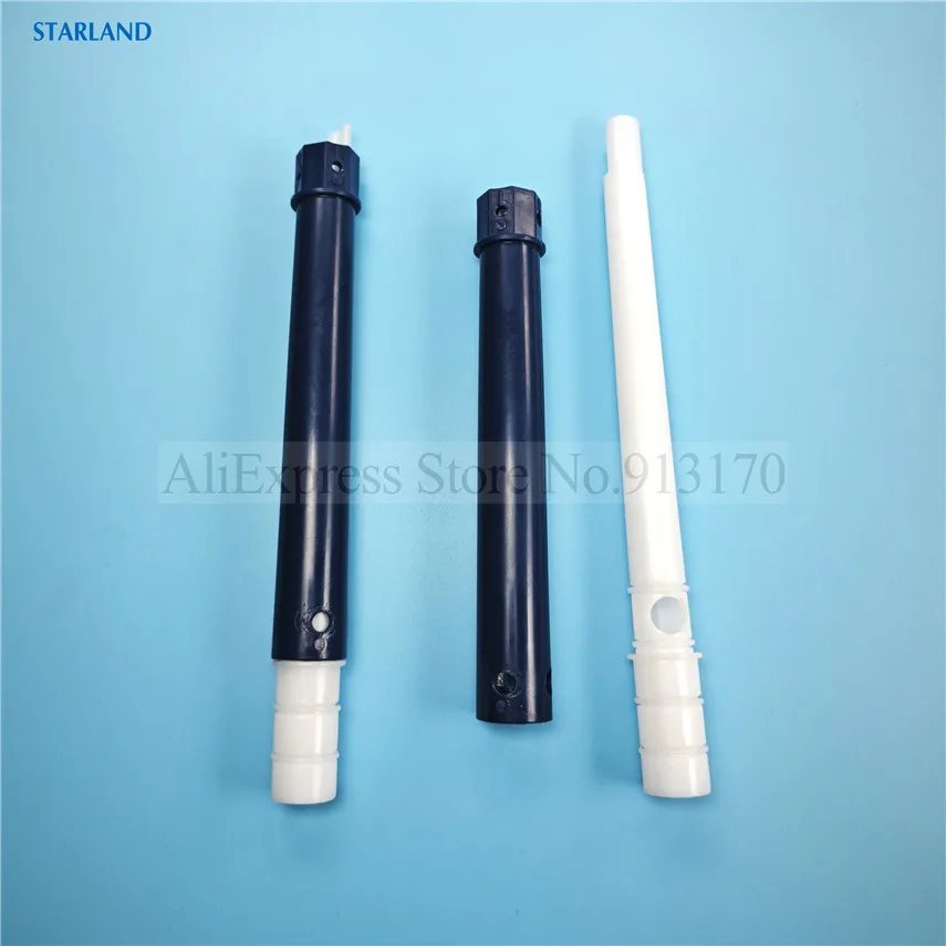 2 أنابيب الهواء الزرقاء قطع الغيار الجديدة تركيبات نفخ أنابيب الهواء Vevor لينة خدمة آلات الآيس كريم اكسسوارات القطر السفلي 18 مللي متر