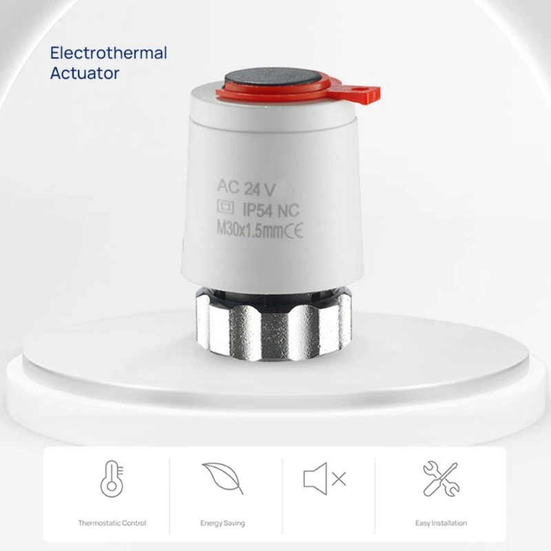 Electric Thermal Actuator for Manifold Underfloor Heating Valves Easy to Install