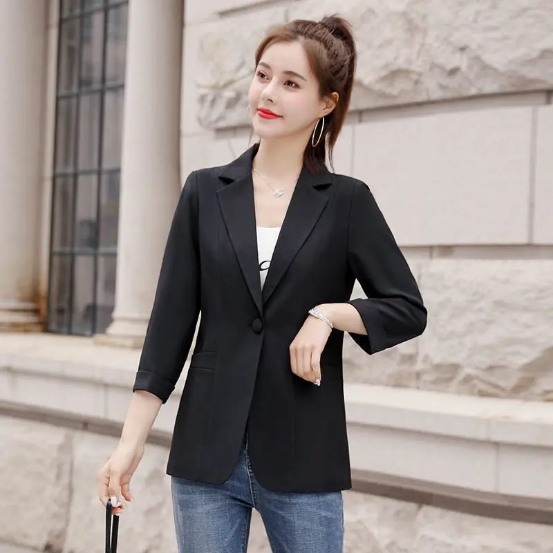 Blazer jovem mulher roupas tipo aconchegante relaxado sem gola redução aquarela sublimação decorativa costurada camada inferior