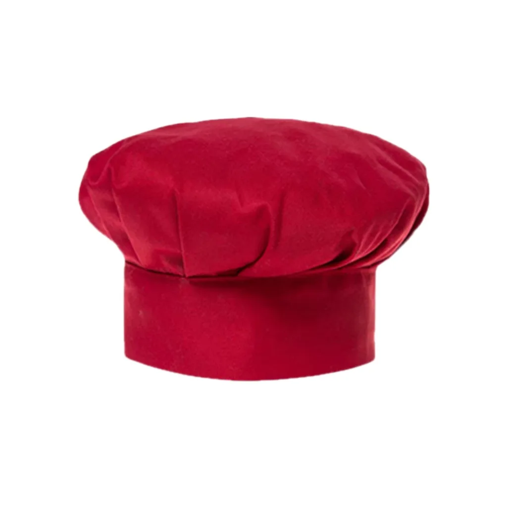 Gorro de tela de algodón para Chef, seta, trabajo para hombres y mujeres, hotel, cocina, restaurante, cafetería, sombrero de chef, sombrero de pastel de panadería