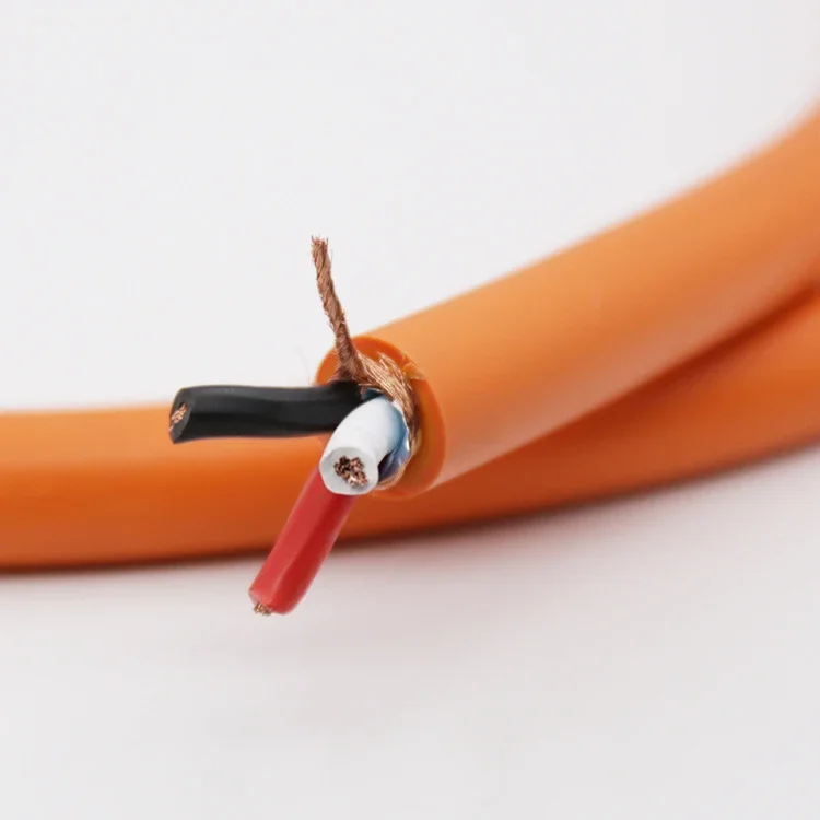 

1.5M HI-End P113 Pure Red copper Power cable bulk cables hifi cable