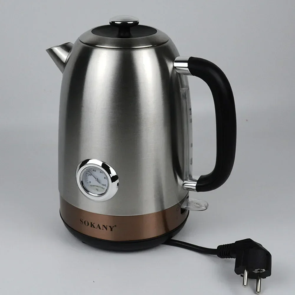 SOKANY Stainless Steel Quick Heating Kettle, Portable for Home Use, with Automatic Shut-off Function, Suitable for Travel