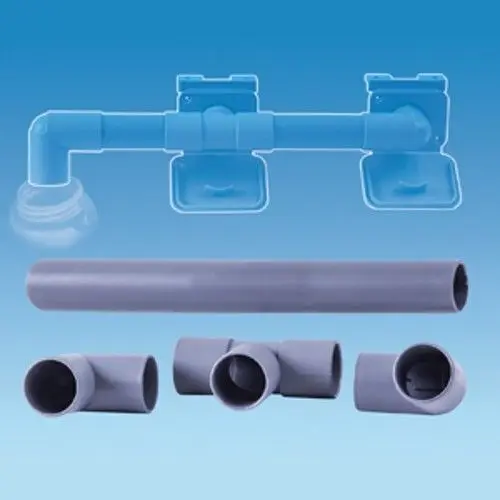 1set Waste Water Pipe Outlet Hose Easy Drain Away Connection Kit Caravan Motorhome Complete Kit To Connect Up To 2 Waste Outlets