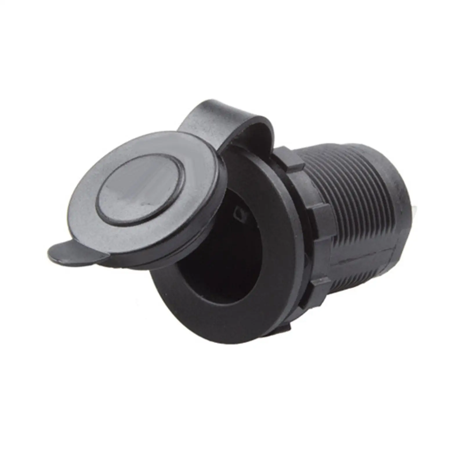 

Universal Female Socket with Lid Practical LED for Motorcycles DIY Accessory