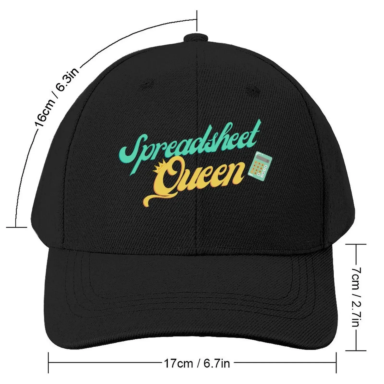 Spreadsheet Queen (Excel) Baseball Cap party Hat New Hat summer hat For Man Women's